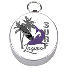 Surf - Laguna Silver Compasses by Valentinaart