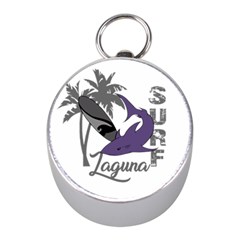 Surf - Laguna Mini Silver Compasses by Valentinaart