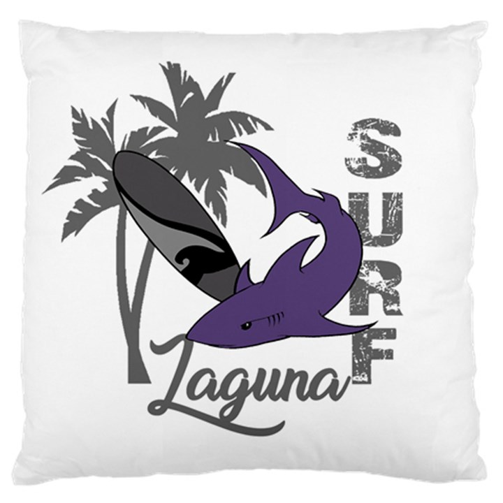 Surf - Laguna Large Flano Cushion Case (Two Sides)