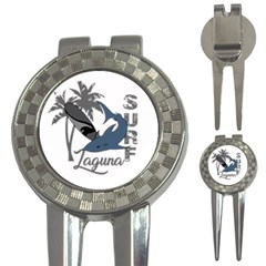 Surf - Laguna 3-in-1 Golf Divots by Valentinaart