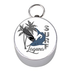 Surf - Laguna Mini Silver Compasses by Valentinaart