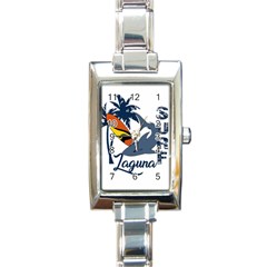 Surf - Laguna Rectangle Italian Charm Watch