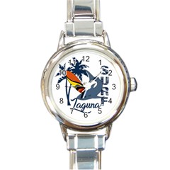 Surf - Laguna Round Italian Charm Watch