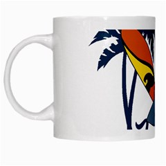 Surf - Laguna White Mugs