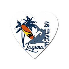 Surf - Laguna Heart Magnet