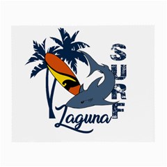 Surf - Laguna Small Glasses Cloth (2-side) by Valentinaart