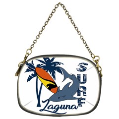 Surf - Laguna Chain Purses (one Side)  by Valentinaart