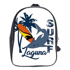 Surf - Laguna School Bags(large)  by Valentinaart