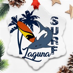 Surf - Laguna Ornament (Snowflake)