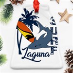 Surf - Laguna Ornament (Bell) Front