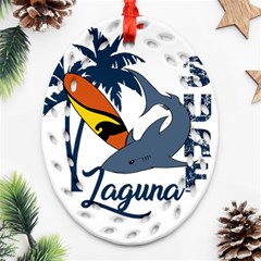 Surf - Laguna Ornament (Oval Filigree)