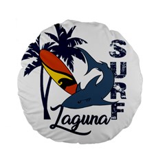 Surf - Laguna Standard 15  Premium Round Cushions