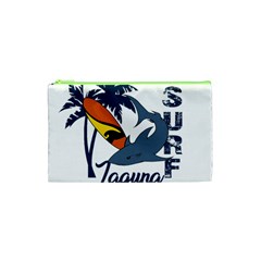 Surf - Laguna Cosmetic Bag (xs) by Valentinaart