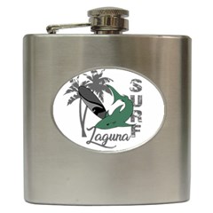 Surf - Laguna Hip Flask (6 Oz) by Valentinaart