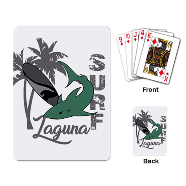 Surf - Laguna Playing Card