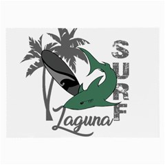 Surf - Laguna Large Glasses Cloth (2-side) by Valentinaart