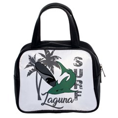 Surf - Laguna Classic Handbags (2 Sides) by Valentinaart