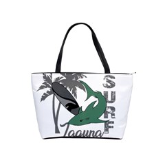 Surf - Laguna Shoulder Handbags by Valentinaart