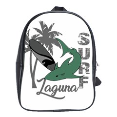 Surf - Laguna School Bags(large)  by Valentinaart