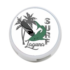 Surf - Laguna 4-port Usb Hub (two Sides)  by Valentinaart