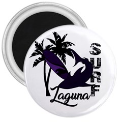 Surf - Laguna 3  Magnets by Valentinaart