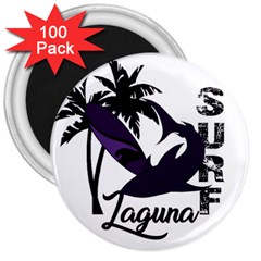 Surf - Laguna 3  Magnets (100 Pack) by Valentinaart