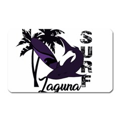 Surf - Laguna Magnet (rectangular) by Valentinaart