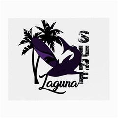 Surf - Laguna Small Glasses Cloth by Valentinaart