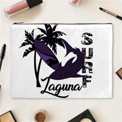 Surf - Laguna Cosmetic Bag (xl) by Valentinaart