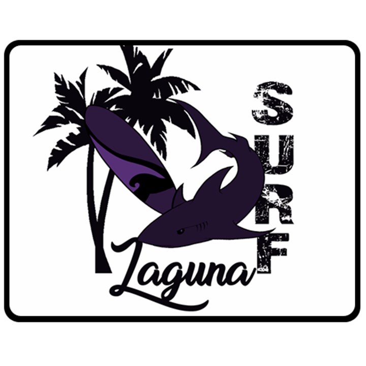 Surf - Laguna Fleece Blanket (Medium) 