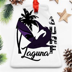 Surf - Laguna Ornament (bell) by Valentinaart