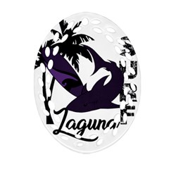 Surf - Laguna Ornament (oval Filigree) by Valentinaart