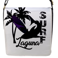 Surf - Laguna Flap Messenger Bag (s) by Valentinaart