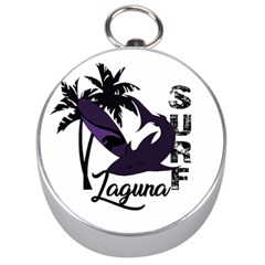 Surf - Laguna Silver Compasses by Valentinaart