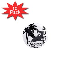 Surf - Laguna 1  Mini Magnet (10 Pack)  by Valentinaart