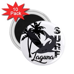 Surf - Laguna 2 25  Magnets (10 Pack)  by Valentinaart