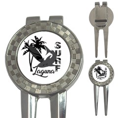 Surf - Laguna 3-in-1 Golf Divots by Valentinaart