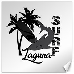 Surf - Laguna Canvas 16  X 16   by Valentinaart