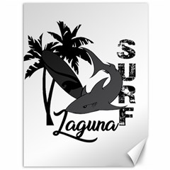 Surf - Laguna Canvas 36  X 48   by Valentinaart