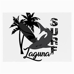 Surf - Laguna Large Glasses Cloth (2-side) by Valentinaart