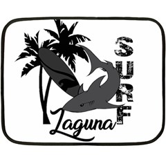 Surf - Laguna Fleece Blanket (mini) by Valentinaart