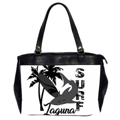 Surf - Laguna Office Handbags (2 Sides)  by Valentinaart