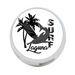 Surf - Laguna 4-port Usb Hub (two Sides)  by Valentinaart