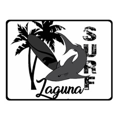 Surf - Laguna Fleece Blanket (small) by Valentinaart