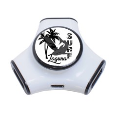 Surf - Laguna 3-port Usb Hub by Valentinaart