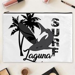 Surf - Laguna Cosmetic Bag (xxxl)  by Valentinaart