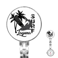 Surf - Laguna Stainless Steel Nurses Watch by Valentinaart