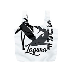 Surf - Laguna Full Print Recycle Bags (s)  by Valentinaart