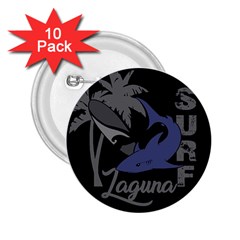 Surf - Laguna 2 25  Buttons (10 Pack)  by Valentinaart