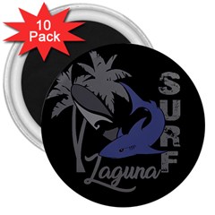 Surf - Laguna 3  Magnets (10 Pack)  by Valentinaart